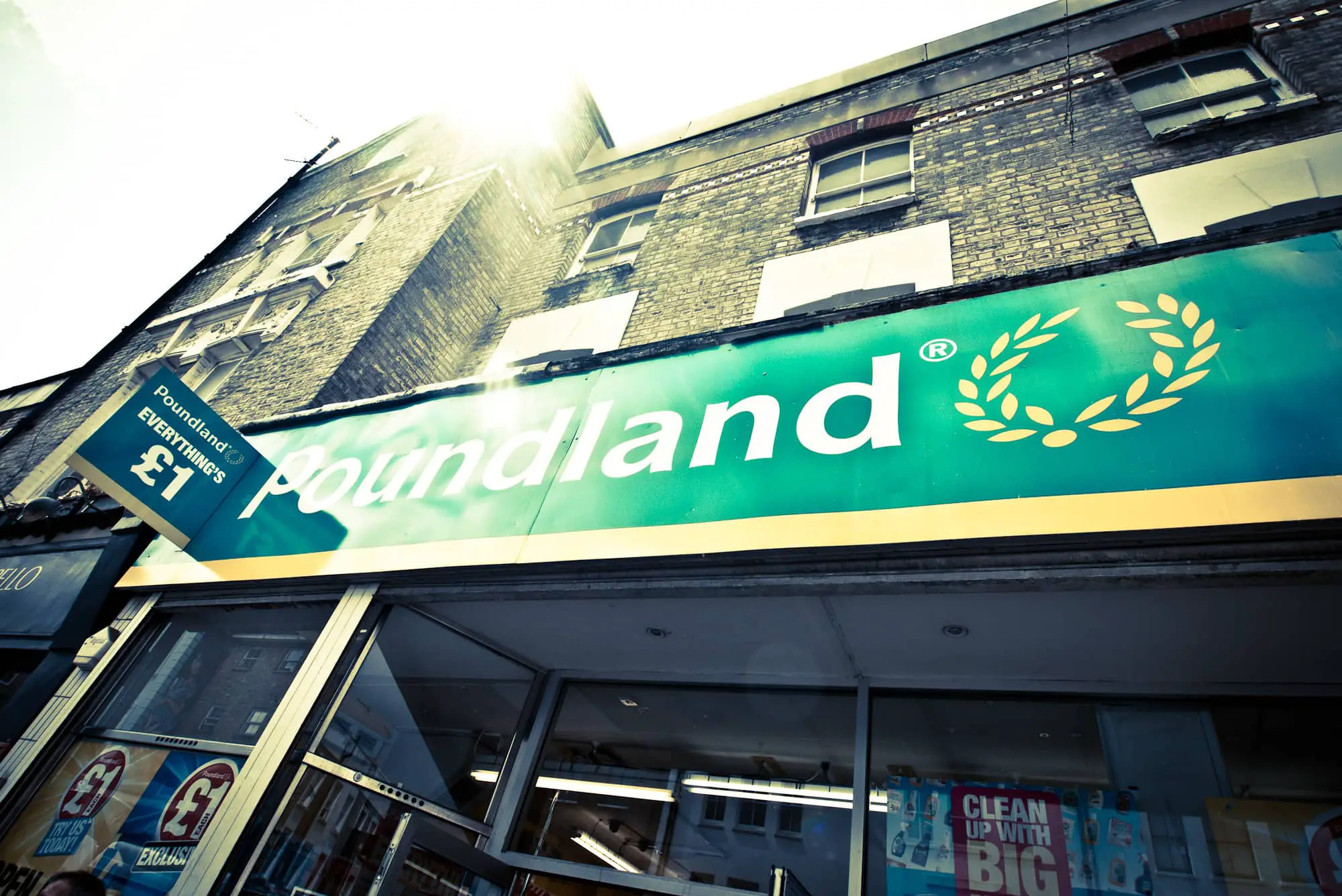 Poundland branch exterior