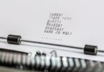 Thank you typed in different languages on a typewriter