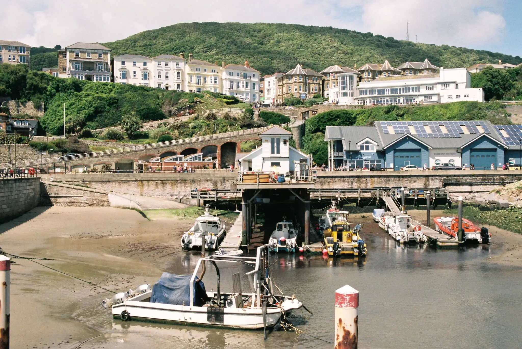 Ventnor Harbour by at low tide