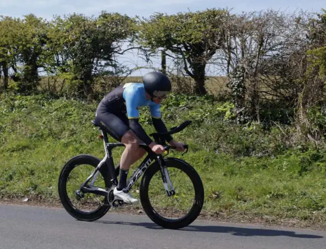 James Veal on the Chessell 20km TT 