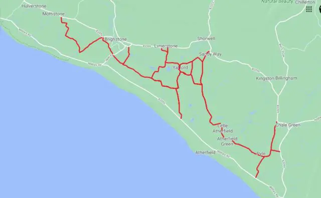 Proposed West Wight Quiet Roads Network