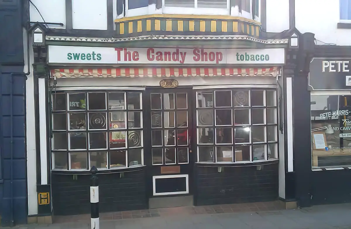 The Candy Shop front