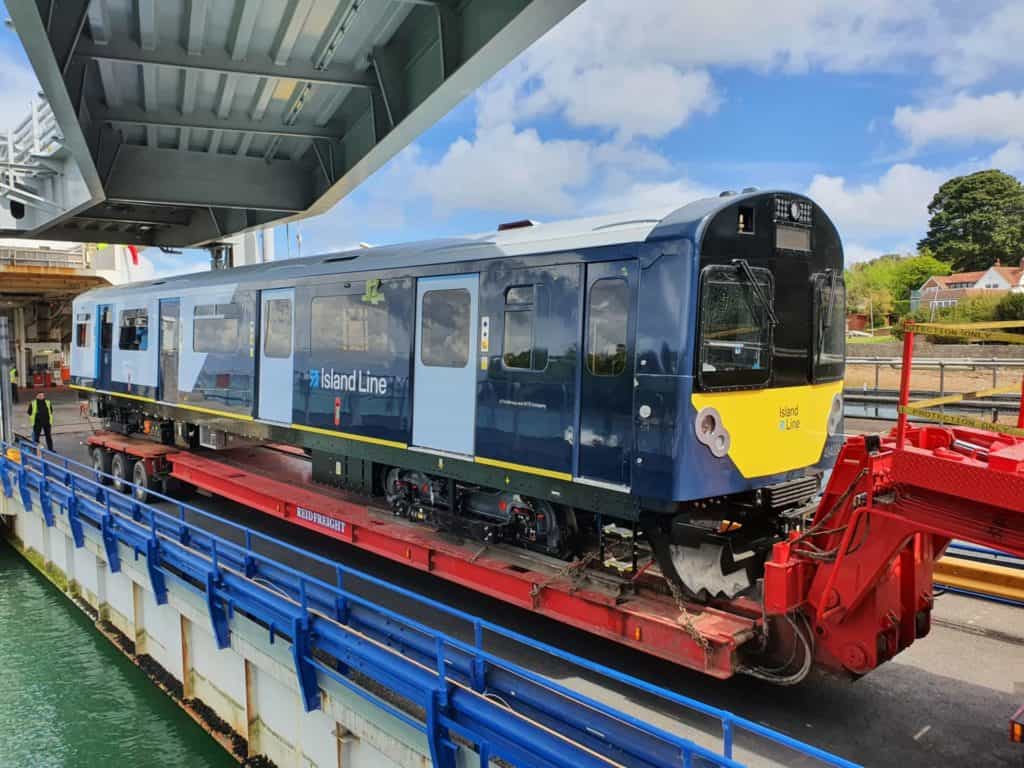 Island Line Class 484: Another new train arrives on the Isle of Wight ...