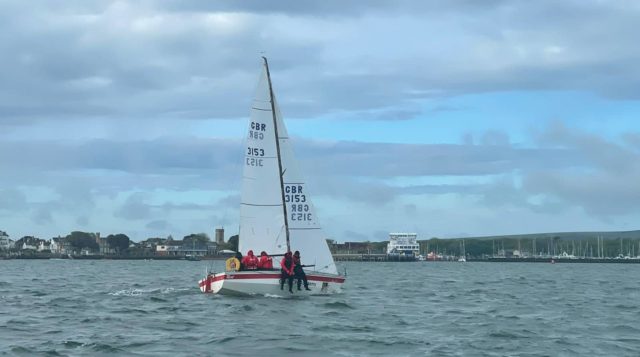 Riot crew from Scaramouche Sailing Trust