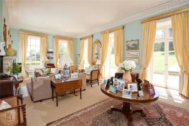 Drawing Room at Gatcombe House