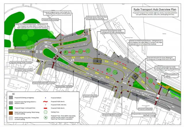 Ryde Transport Hub Overview Plan