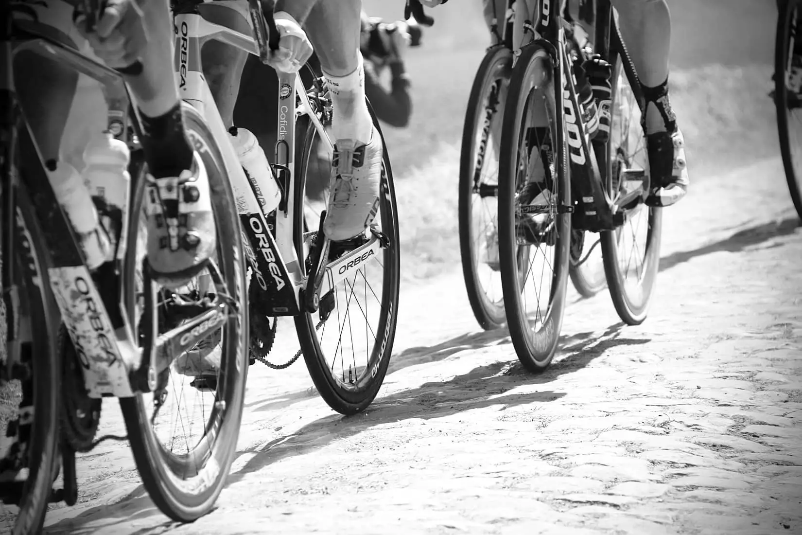 Group of Cyclists by Simon Connellan