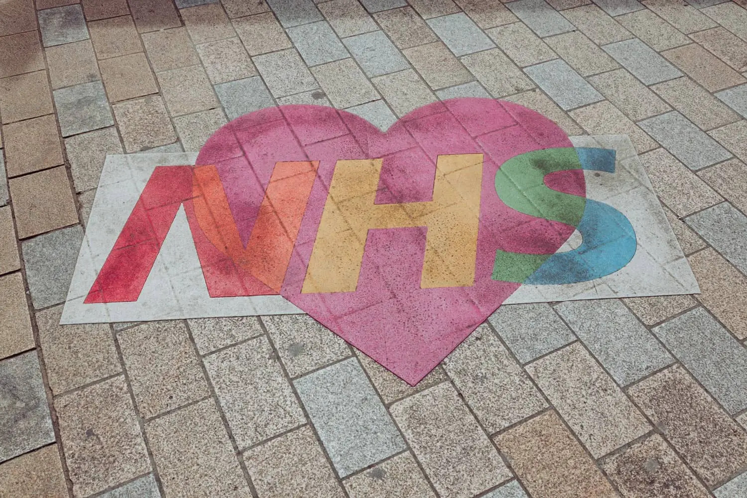 Love the NHS floor mural