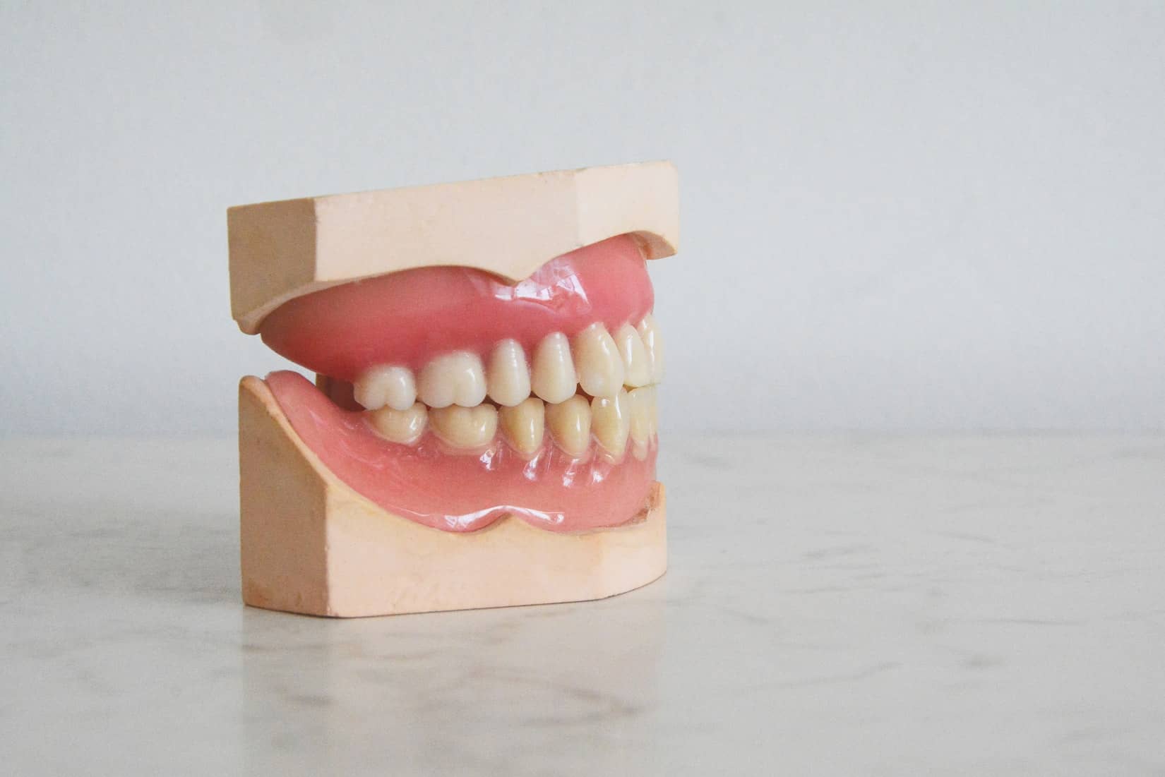 pair of dentures