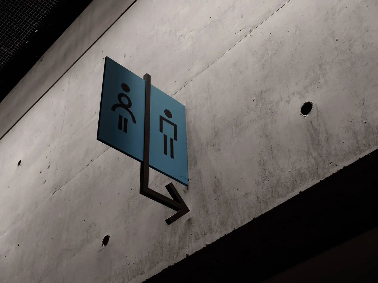 signage for public toilets