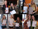 4 - Pupils at Island VI Form receiving their A-Level results