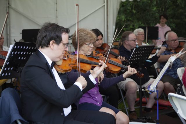 Isle of Wight Symphony Orchestra at Havenstreet Steam Railway - August 21 © Allan Marsh