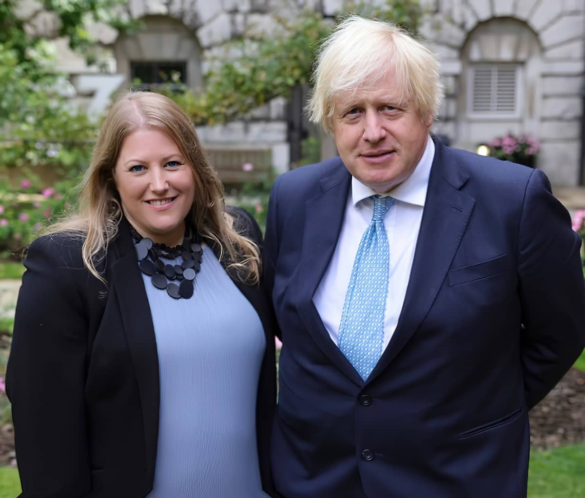 PCC Donna Jones with PM Boris Johnson