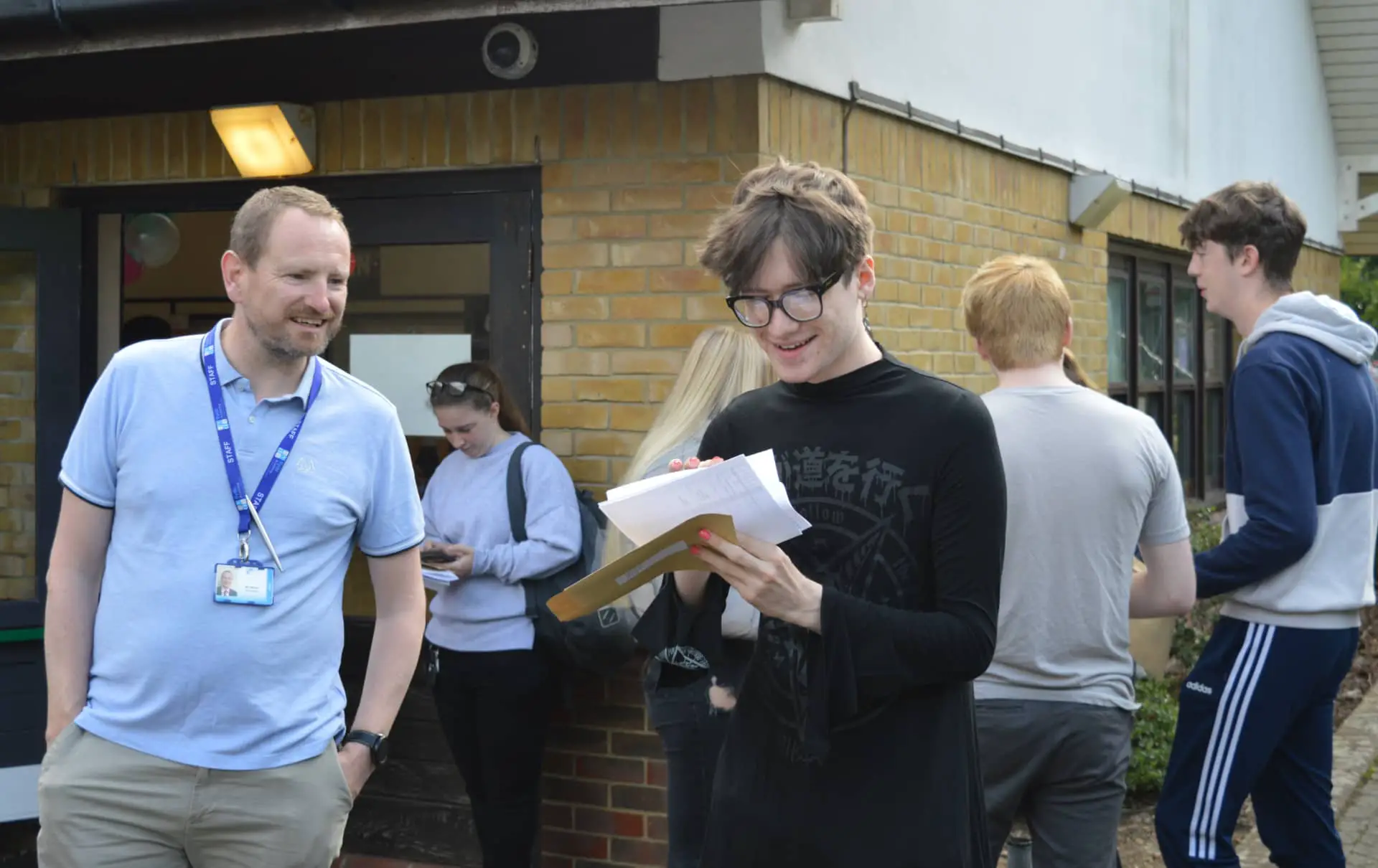 Ryde Academy VI Form - A level results day