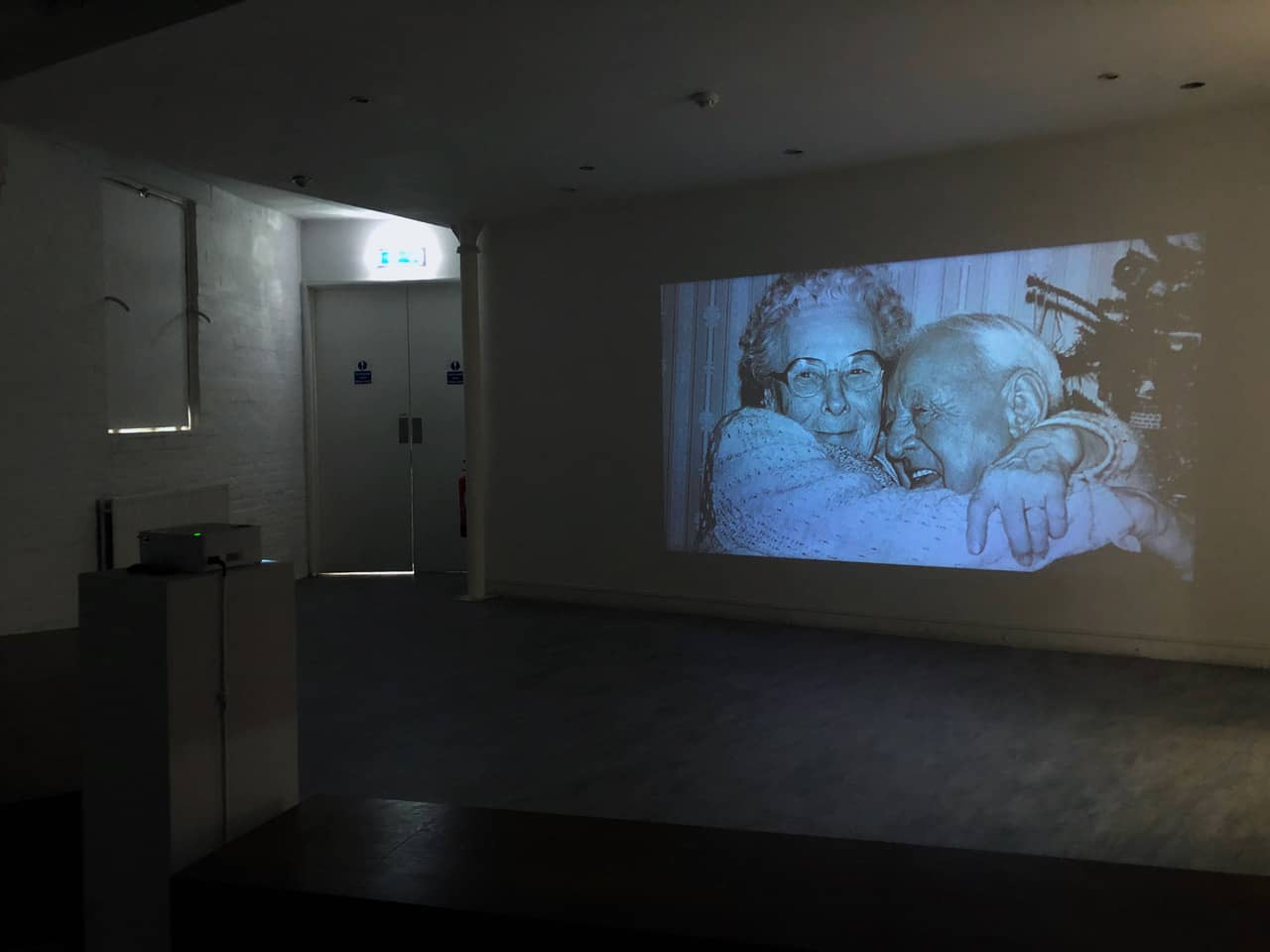 Sally Waterman's Wellow Film showing in Clayden Gallery