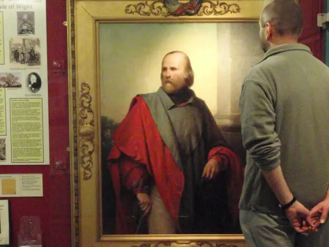 Garibaldi Painting at the Museum of Island History