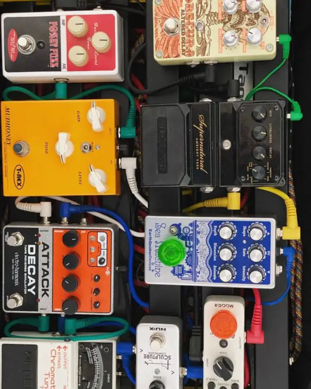 A range of pedals