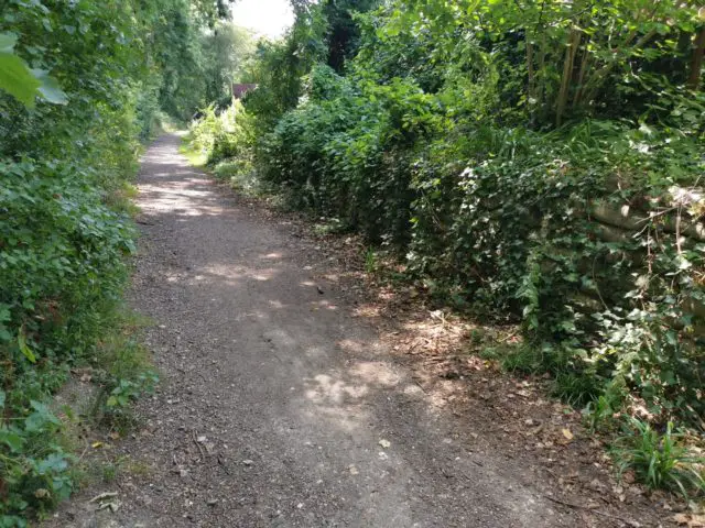 The existing track
