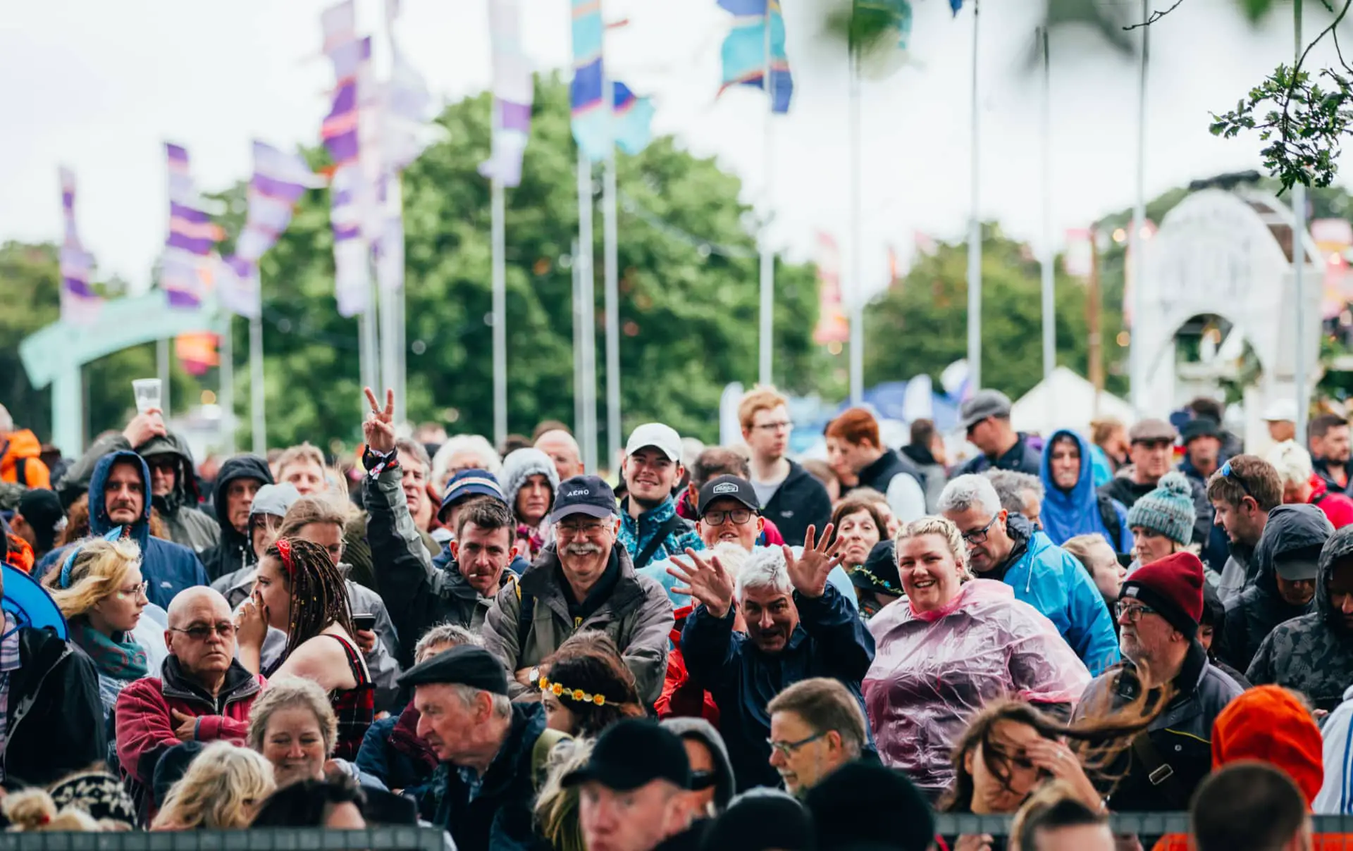 The audience at Isle of Wight Festival 2019