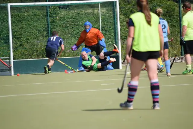 Players at IOW Hockey Club Day 