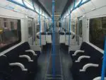 Inside a new Island Line Train