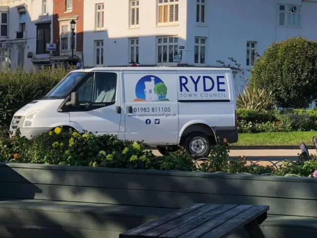 Ryde Town Council van