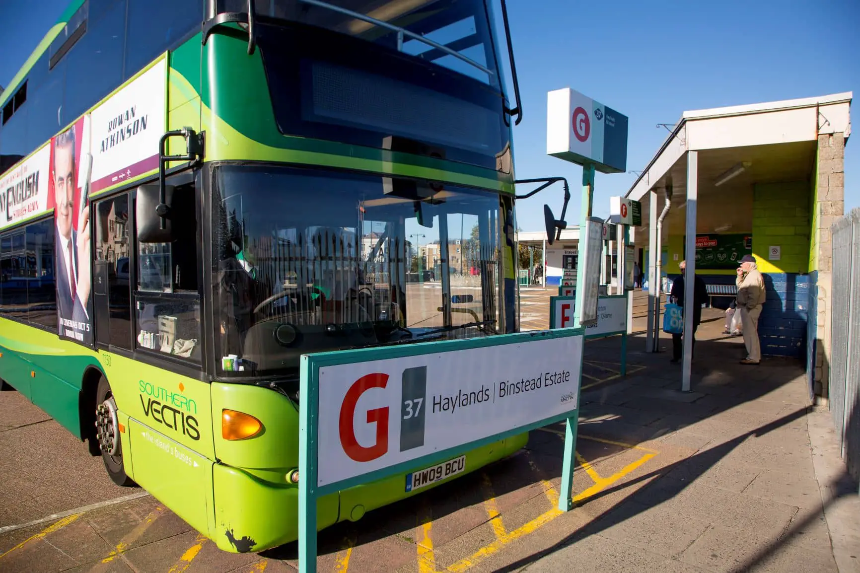 Southern Vectis bus at Ryde bus station