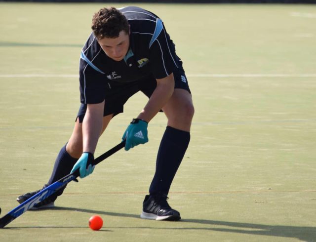 Toby from Isle of Wight Hockey Club playing in Men's second team