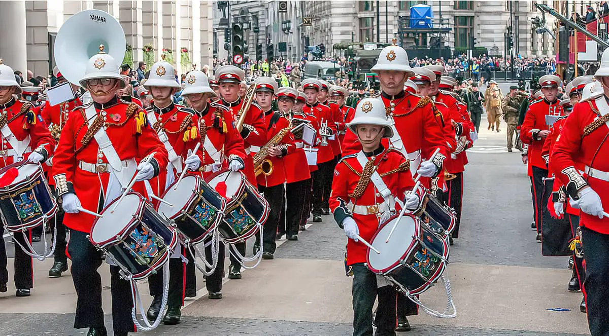 Medina Marching Band at the Lord Mayors Show