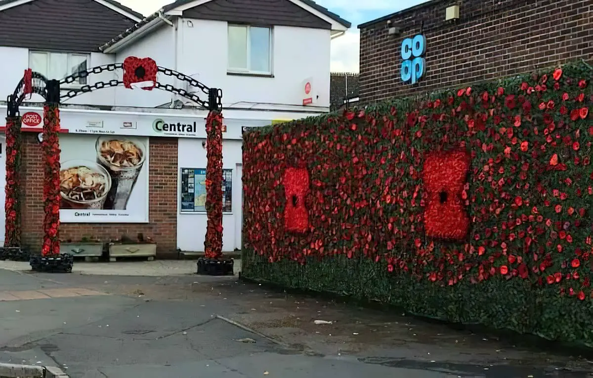 East Cowes Town Crafters Remembrance Day Displays