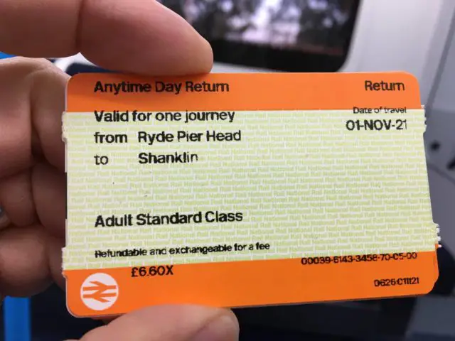 A ticket to Ryde