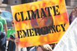 climate emergency placard
