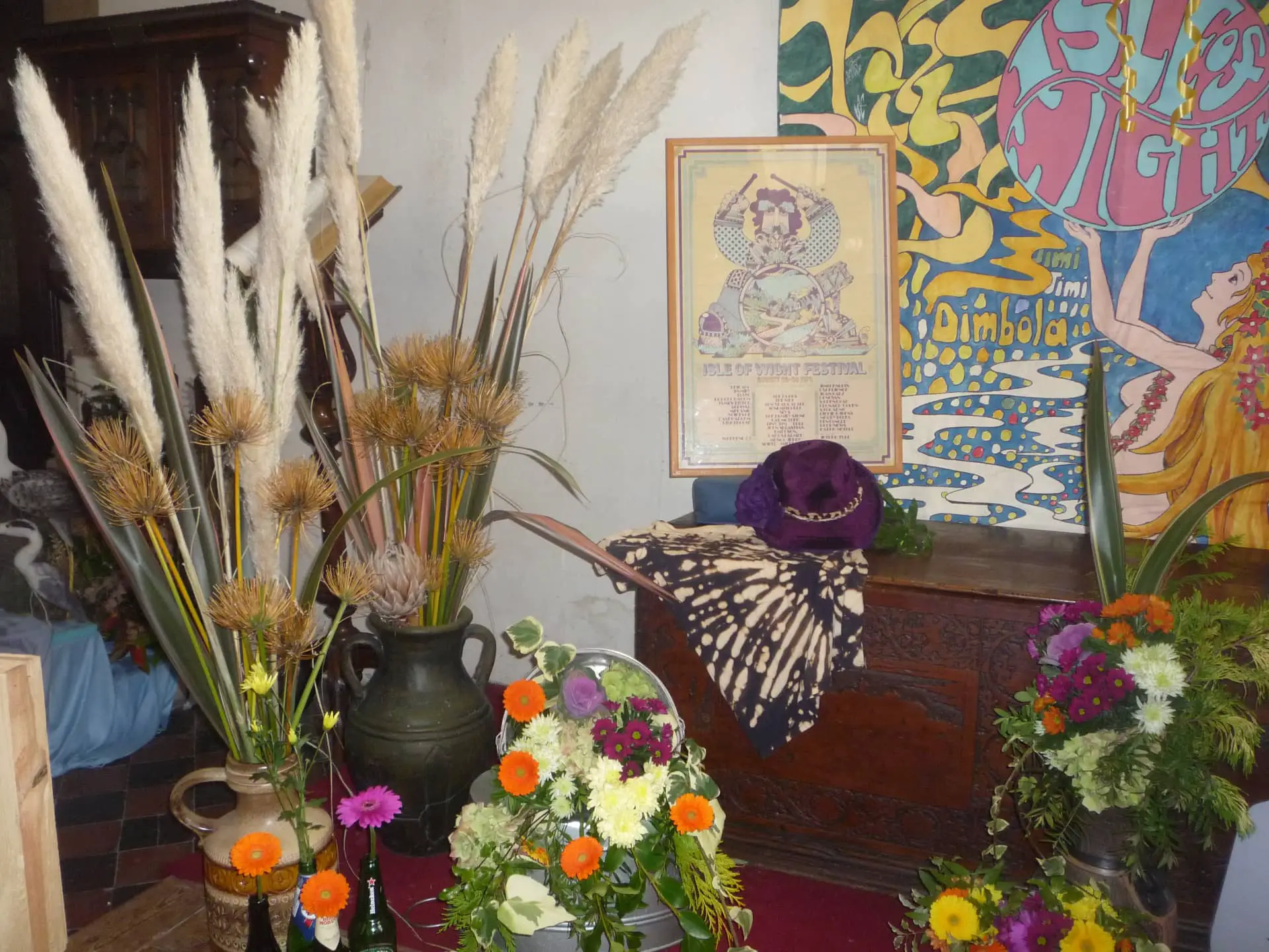 WI floral exhibition at Newport Minster