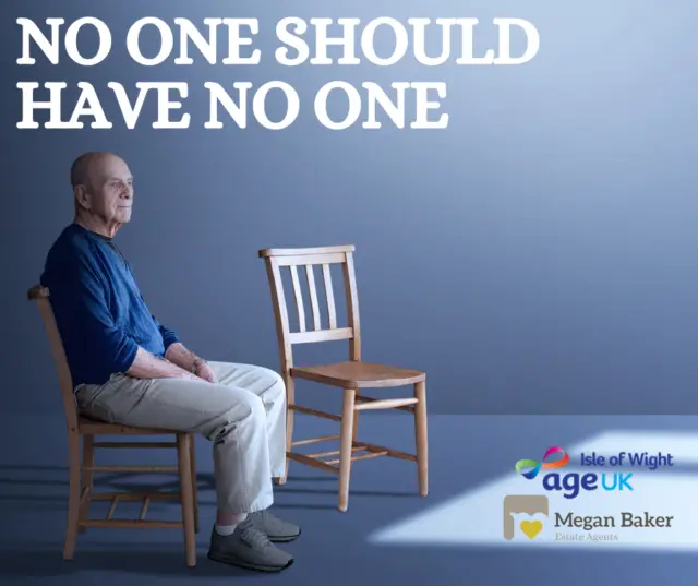 No One should have no one media image - older man sitting on his own