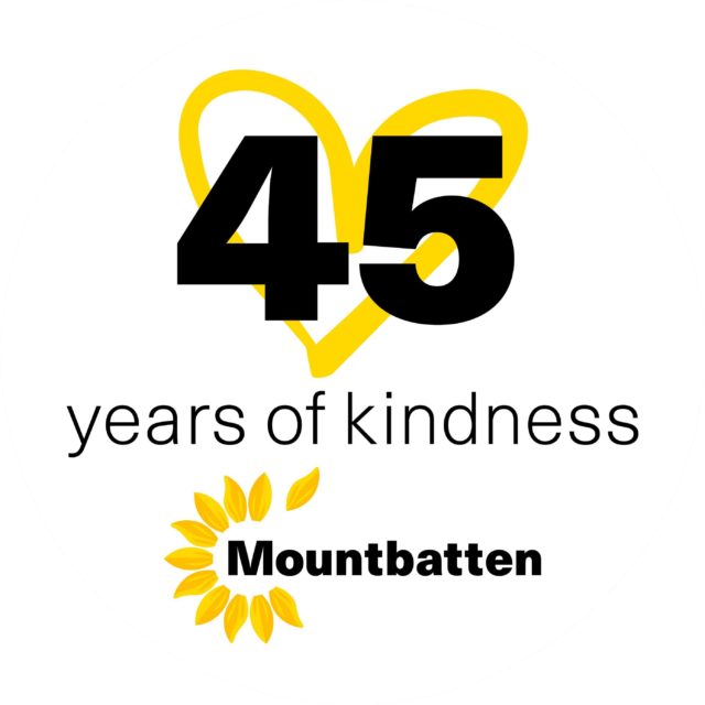Mountbatten 45 Years Logo