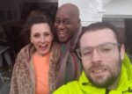 Christopher Jackson with Grace Dent and Ainsley Harriott