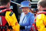 Her Majesty The Queen meeting RNLI crew