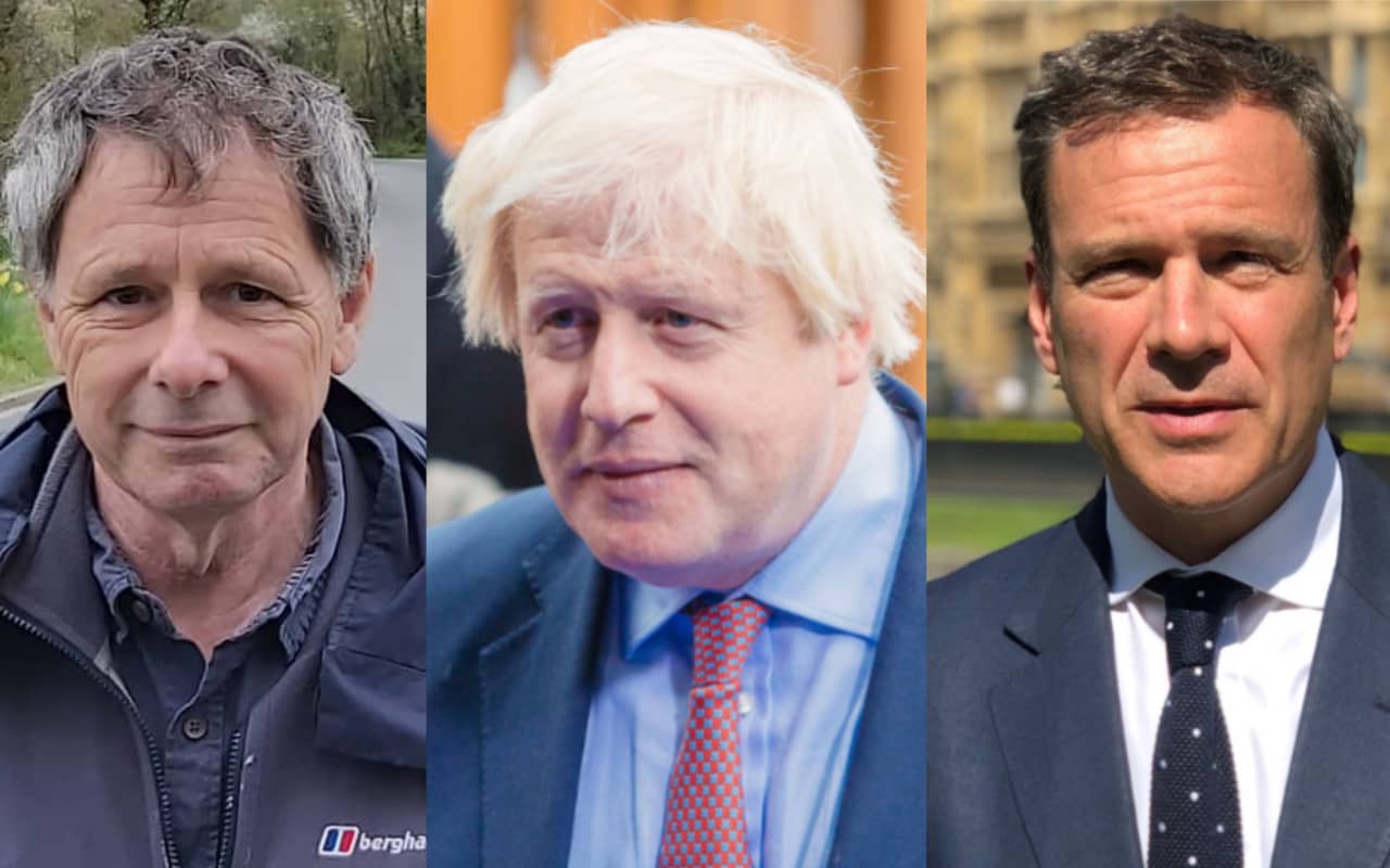 Nick Stuart, Boris Johnson, Bob Seely