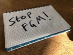 Stop FGM written on notepad