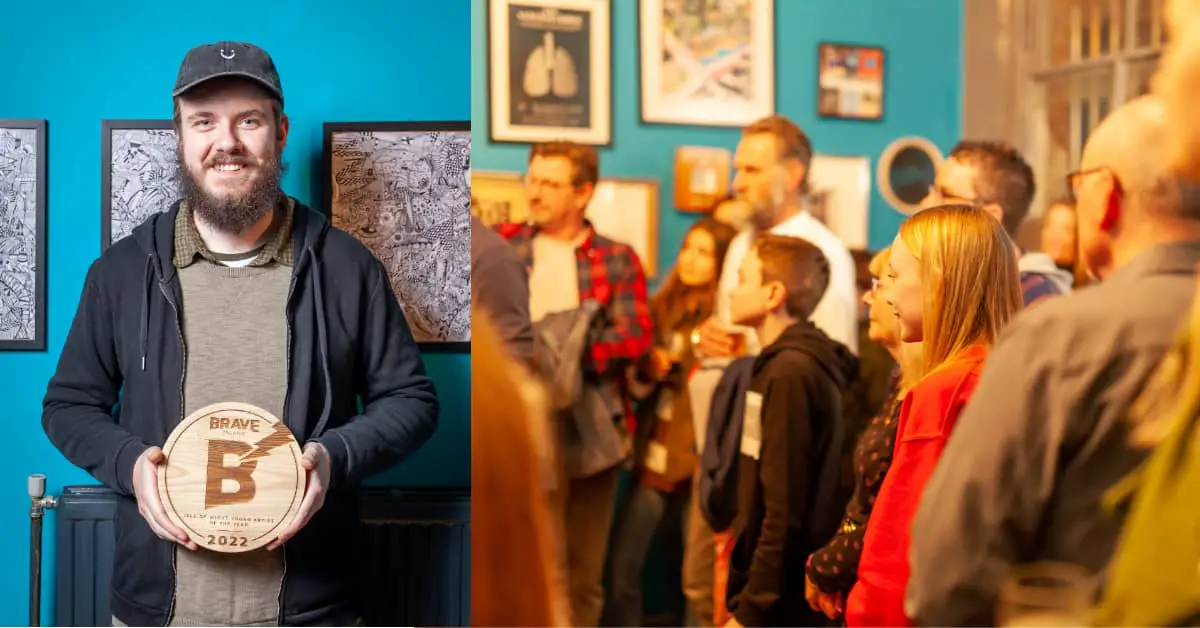 Young Artist Award exhibition launch by Julian Winslow