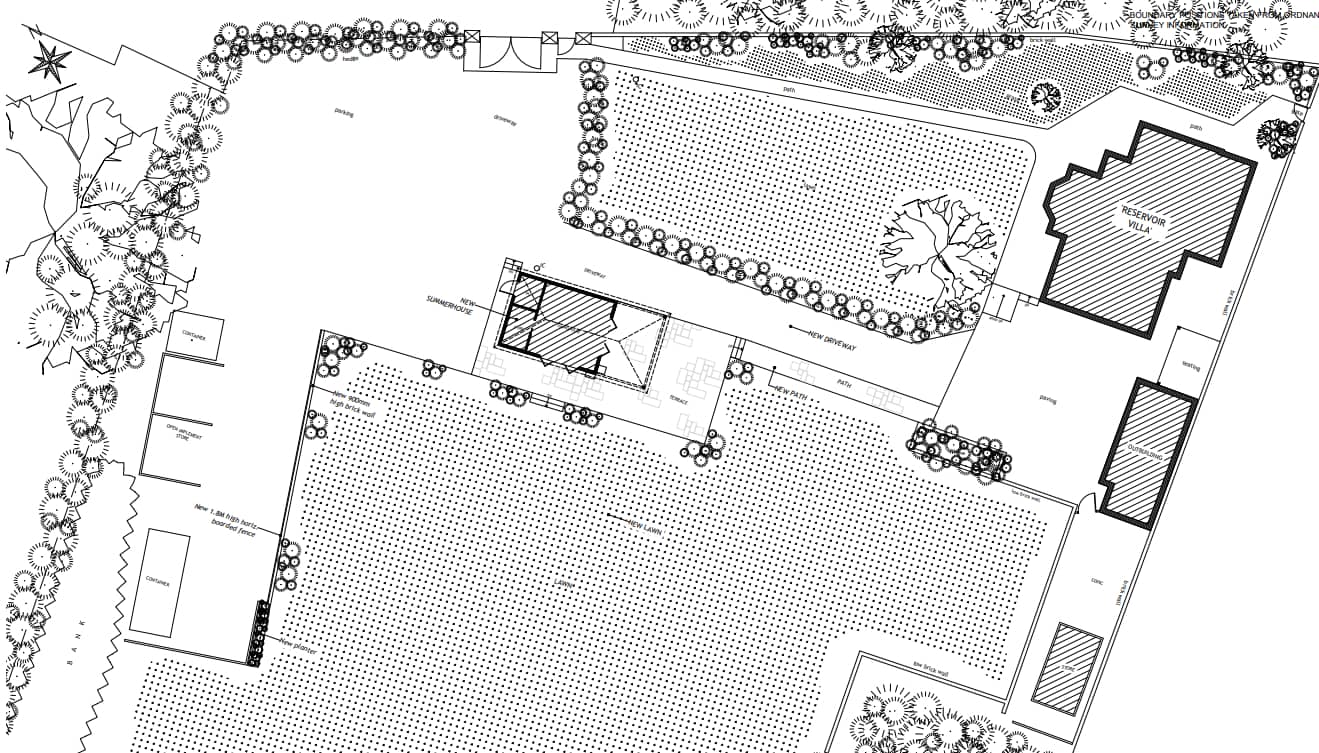 Sandown Reservoir plans - MH Hayles