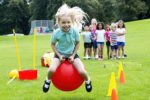 Sports day at primary school -