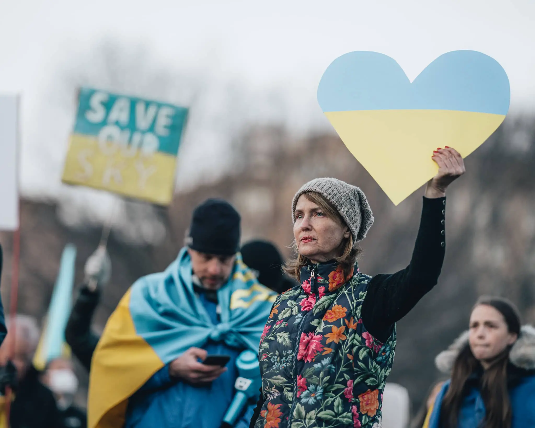Stand with Ukraine rally in USA