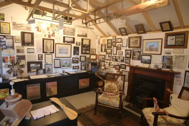 Robert Lorraine Display in the Holleyman Shed