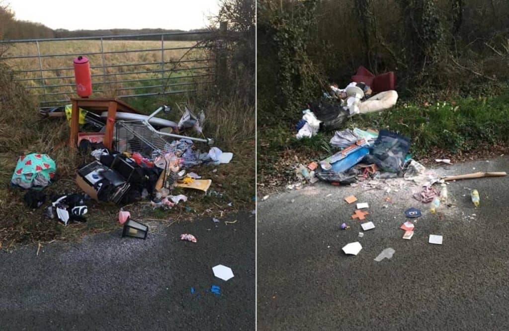 fly-tipper-who-left-address-details-among-rubbish-dumped-in-countryside