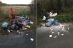 The fly tipping colemans lane