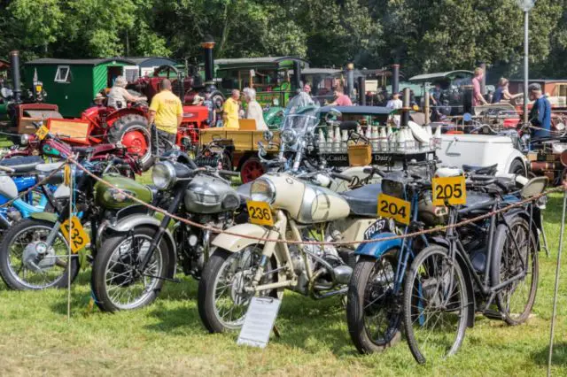 Motorcycles at the Festival of Transport