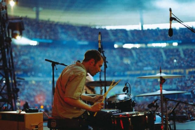 Coach Party performing to 97,000 music fans in Stade de France