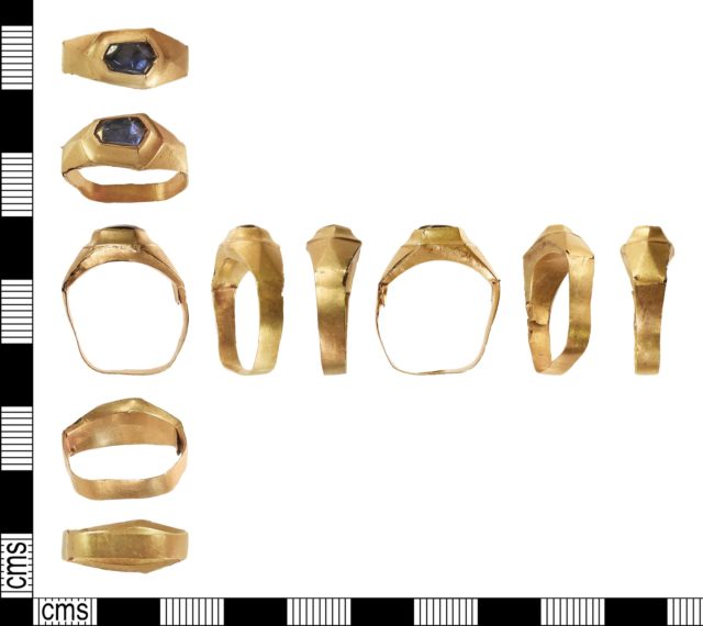 Medieval gold ring found at Brighstone