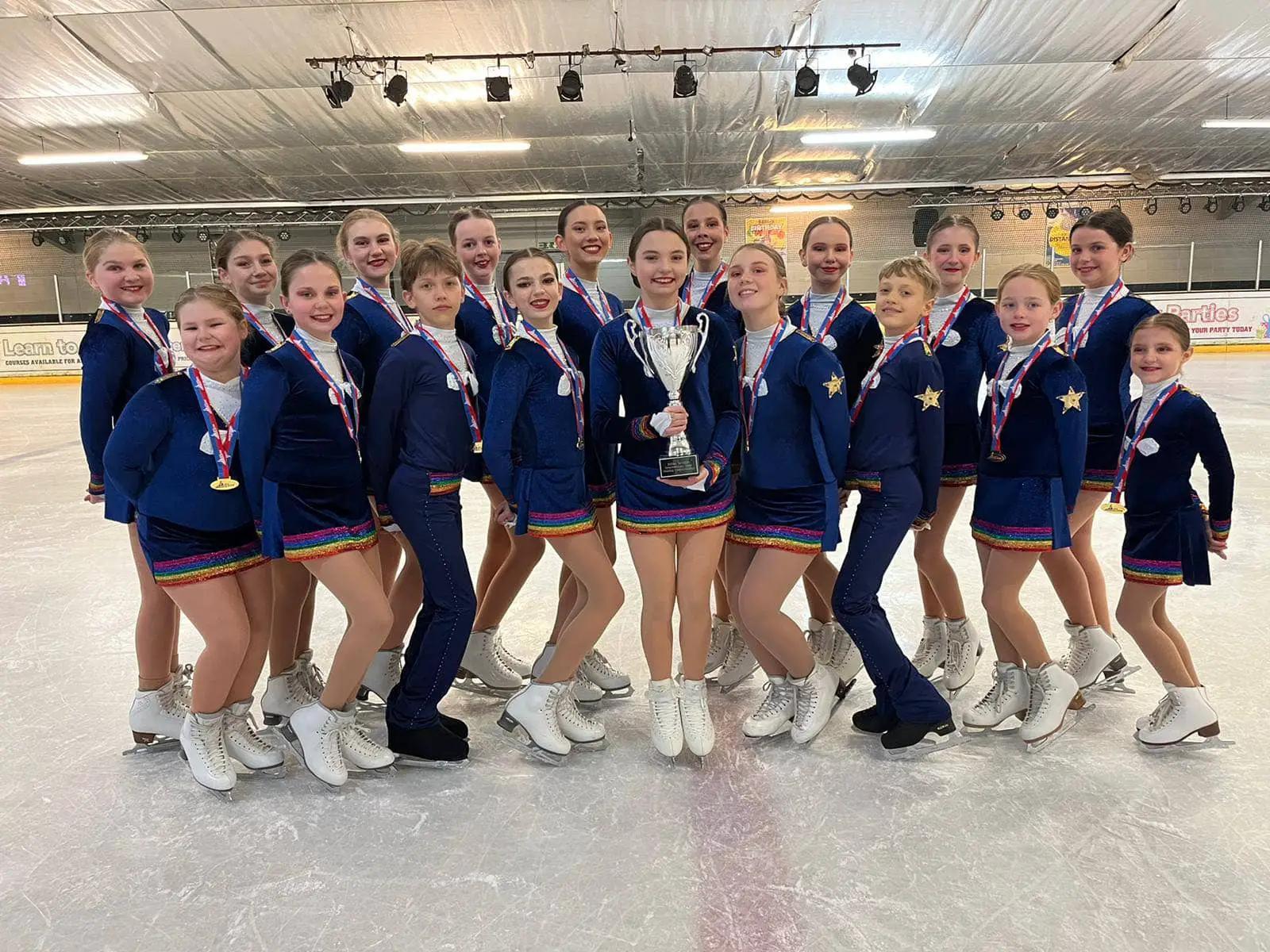 Wight Sequins British Champions in the Juvenile category